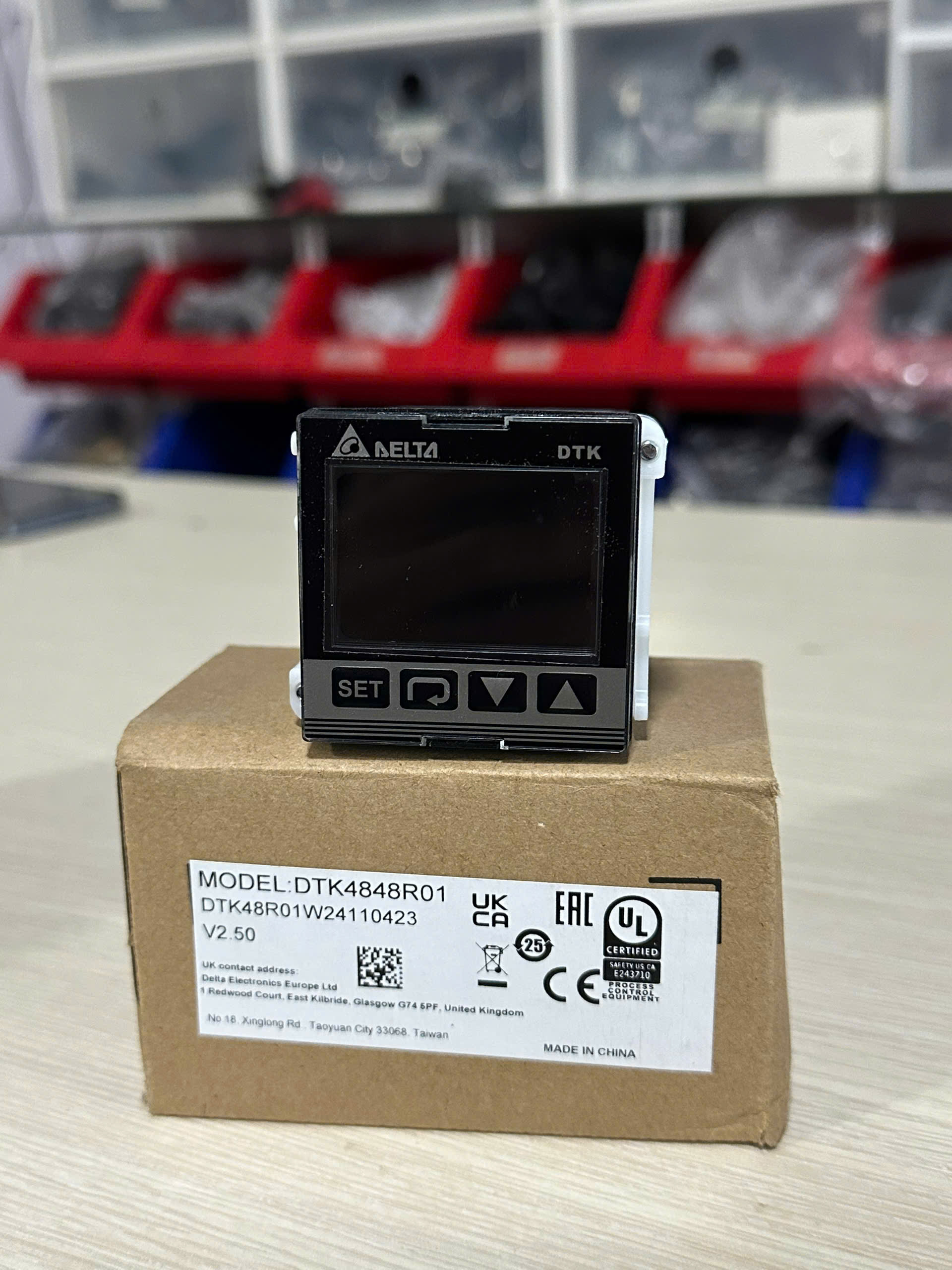 Bộ Điều Khiển Nhiệt Độ DTK4848R01 48x48mm, rơ-le, 1 cảnh báo, không RS485. LCD Display tùy chọn : DTK4848C01 DTK4848R01 DTK4848R12 DTK4848V12 48x48mm LCD PID RS485